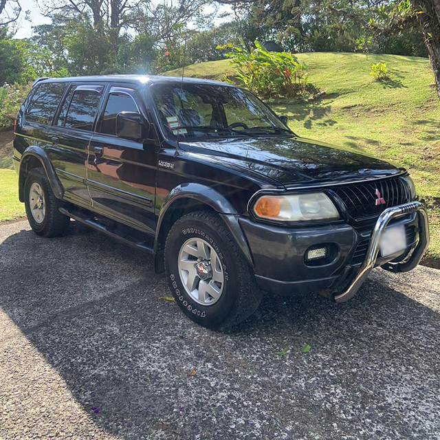 Arenal Car Rental Black Montero